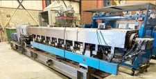 100" mm Leistritz #ZSE-100-GLAAX, Co-Rotating Twin Screw Extruder, electric heat, water-cooled, 442 HP, 1600
