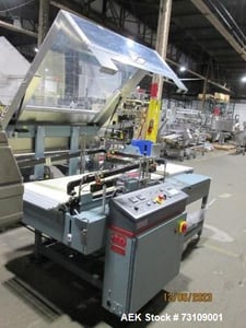 Shanklin #A27A, Auto L-Bar Shrink Sealer, 21" x 33" Seal Area, 25-35 CPM, 4-33" L x 21" x 8" pkgs