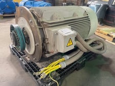 200 HP 1800 RPM Siemens, Frame 505TSD, TEFC BB, 460 Volts (2 available)