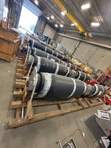 2000 Amps, Siemens, 3 AP 2 3AP2, 500 KV, live tank circuit breaker, FI-550 kV w/ SF6+CF4 gas