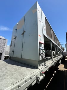400 Ton, Trane #RTAA, air cooled chiller, 460 V., 60 Hz, 3-ph, great condition