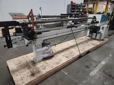 Appleton #Shark-10, automatic handling core cutter, 120" W, 3" cores, 460 VAC, 60 Hz