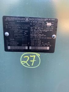 1500 KVA 22860Y/13200 Primary, 480Y/277 Secondary, Pad, Recon (shipment available in 10 days)