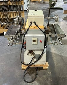 Bacci #MOD, Double Sided Slot Mortiser, (2) Tables & Spindles, 3" D x 4.375" L max Slot Size, 16 mm Chucks