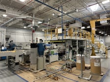 59" Barberan #Ecoline-1700-H-SI, Laminating System, 1.97" max Thickness capacity, (2) 7" Panel Brush, (2)