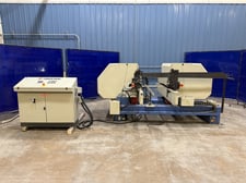 Friulmac #Floormat/EQ, Double End Tenoner, 9.75" width x 59" L x 1.37" thick max Work capacity, 150 mm Saw