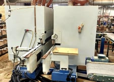 Friulmac #Quadramat, Double End Tenoner, 59" Width capacity, 3.9" max Thickness, 41" Loading Space, 40 mm