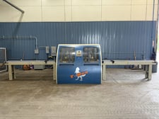 Friulmac #Randomat-E-T-Rex, End Profiling Machine, 9.8" width x 2" thick max Work capacity, 6.3" min. Work