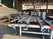 1.75"/2.75" Mereen-Johnson #524-DC/SR4-J, Moveable Arbor Gang Rip Saw w/Scout 16' Optimizing Infeed, 2.6" x