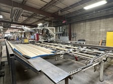 2.5" Mereen-Johnson #524-DC/SR4, Select-A-Rip Multiple Rip Saw w/ Scout Infeed, 24" Arbor Space, 12"/14"