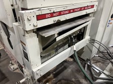 Mereen-Johnson, Power Table, (2) Bottom & (2) Top Rolls, Manual Board Height Adjustment