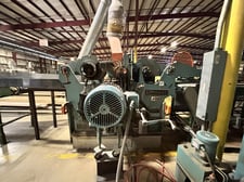 24" x 6" Newman #EPR-24-SS, Short-Stock Double Sided Surface Planer, 42" min. Stock length, 80-350 FPM, 60/50