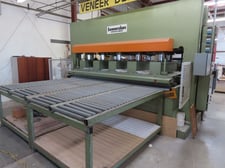 Sennerskov #GLP-12651, Hot Press, 5' x 10' Platen Size, 80 kW