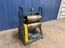 Motorized Pinch Roll, 32" width x 12" diameter Bottom & Top Steel Rolls