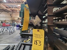 120.25" L, Female Press Brake Die, 1.5" Die width, 0.75" Die Opening, 0.5" Tang