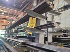 146" L, Female Press Brake Die, 1.5" width x 3.125" H Die Size, 0.875" Die Opening, 0.5" Tang