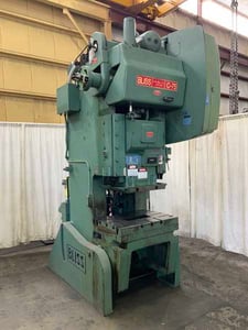 75 Ton, Bliss #C-75, O.B.I. Press, 24" x 36" Bed Area, 18" x 24" Slide Area, 19" Between Uprights, 4" Stroke