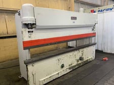 90 Ton, Pacific #J90-12, Hydraulic Press Brake, 144" Bed & Ram length, 126.5" Between Housings, 7" Ram