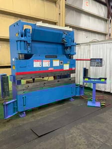 90 Ton, Cincinnati #90CBII, Hydraulic CNC Press Brake, 6.5' Between Housings, 8" Ram Stroke, 0' Throat depth