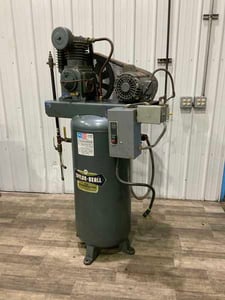 5.8 cfm, Saylor Beall #705, Single Phase Air Compressor, Dual-Piston, 60 gallon Tank, 3 HP, 110 V