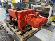 Weima #ZMK40, 4-Shaft Shredder, 27.6" x 30" Cutting Chamber, 51.2" x 55.1" Hopper Opening, 11" diameter