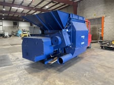 Weima #WLK-15, E-Rotor Shredder, 59" x 59" capacity, 90" Infeed height, 15" diameter Rotor, 3" Screen, (63)