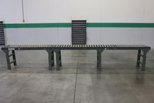 14.5" wide x 15' long, U-Line #H-3409/H-3411, Gravity Conveyor