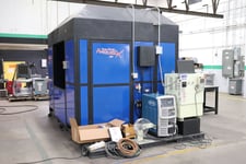 Capital Robotics, Fusion-Arc-300-Series, 3-Station Robotic Welding Cell, (3) 60" x 24" Workstations