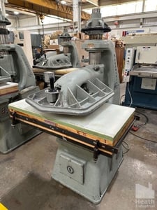 25 Ton, Herman Schwabe #D, Clicker Press, Dual Safety Style