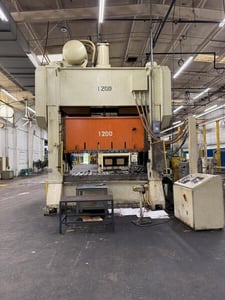 400 Ton, Blow #SC2-400-108-54, Straight Side Mechanical Stamping Press, 108" x 54" Bed & Ram Size, 10"