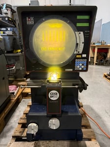 14" OGP, basic bench optical comparator, 10/20/50X lens, surface illumination, 1999