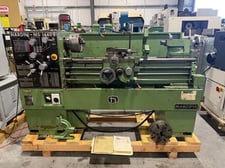 14"/19.75" x 40" Nardini Mascote #MS-1440E, gap bed lathe, 8" 3-jaw chuck, 10" 4-jaw chuck, 1-5/8" bore