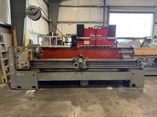20" x 120" Standard Modern #20120, engine lathe, 15.5" 4-jaw chuck, 3.06" bore, 15 HP, 27-1600 RPM