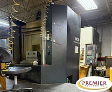 OKK #HM-800S, CNC horizontal machining center, 60 automatic tool changer, 41.3" X, 35.4" Y34.65" Z, 12000