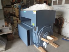 2250 HP 1200 RPM Siemens, Frame 6813, weather protected enclosure type 2, BB, new, 2300/4000 Volts