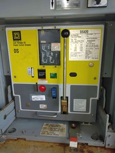 2000 Amps, Square D #DS420, circuit breaker