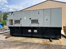 600 KW Caterpillar #C18, diesel generator set, 365 hours, 2009, EKW00879