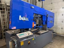 25" x 25" DoAll #C-650CN, horizontal band saw, 300" x 2" blade, 40-360 FPM, NC Control, 16.5" vise, 1998