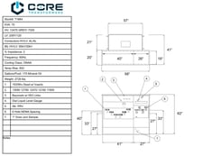 75 KVA 12470 GrdY/7200 Primary, 208Y/120 Secondary, PAD, Recon(shipment available in 10 days)