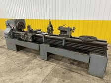 19" x 120" LeBlond #6E-Regal, engine lathe, 4-jaw chuck, 25-1000 RPM, 1-13/16" hole, thread dial, 3 point