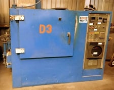 35" width x 24" H x 18" D Despatch #VRE2-10-2G, cabinet style temper furnace, 850°F, 50000 BTU, Honeywell