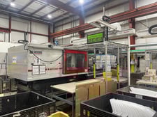 450 Ton, Milacron #Maxima-MM450, Injection Molding System, Hydraulic, 47.2" Clamp Stroke, 460 V, 2002