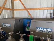 Bauer #SNGII, Stationary Nitrogen Generator, 7 scfm @ 99.5 percent Purity, 5000 psig, 30 HP, 2013