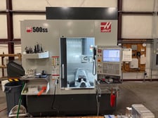 Haas #UMC-500SS, Universal Machining Center, 5-Axis, 24" X, 16" Y, 16" Z, 15.7" Platter diameter, 30 HP