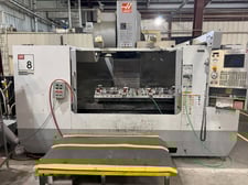 Haas #VF-8D, vertical machining center, w/Chip Auger, 64" X, 40" Y, 30" Z, 64" x 36" Table, 20 HP, 30000 RPM