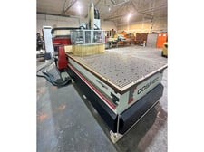 Cosmec #Conquest 515, CNC Router, 62" x 127" Fixed Table, 16.9" Z-Axis, 12 HP, 800-24000 RPM, 8-Position ATC