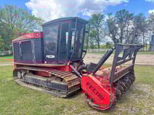 Fecon #FTX200, Mulching Tractor, 200 HP Engine, 24" Track width, 49" Reach w/Bullhog, 21" Ground Clearance
