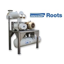 MAC Roots Dresser #715-RCS, Vacuum Blower Package, w/Inlet & Discharge Silencers, 75 HP, 230/460 V, On Base