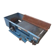 35" wide x 4' long, Traveling Belt Feeder, 20:1 Ratio Speed Reducer, 1 HP, 208-230/460 V