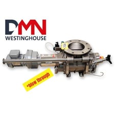 8" DMN-Westinghouse #BL-200-2-MZC, Stainless Rotary Blowing Seal Airlock, 16.14" Inlet height, 3" x 21"